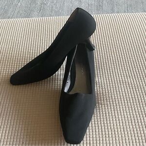 Bandolino Black Textile Fabric Heels